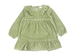 Name It oil green prikket glitter kjole